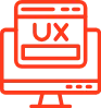 User-Centric UX/UI Design Icon