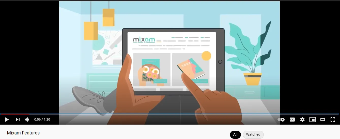 Mixam video